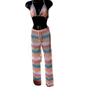 Hot & Delicious Two Piece Crochet Cover Up set | Small | NWT